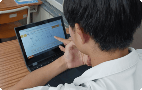 タブドリを使っている子どもたちの声